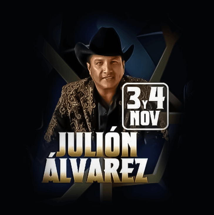 boletos Julion Alvarez Palenque Fiestas de Octubre 2024