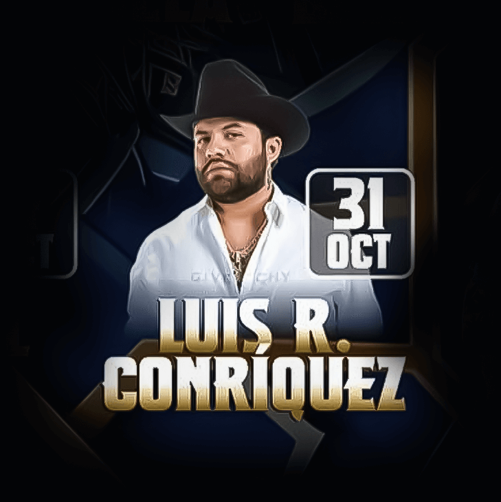 boletos Luis R Conriquez Palenque Fiestas de Octubre 2024