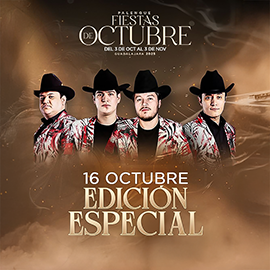 boletos Edicion especial Palenque Fiestas de Octubre
